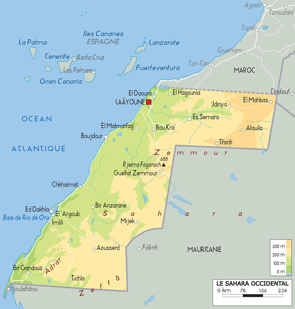 Parcours raid Maroc
